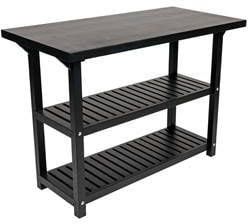 MaximaVida keuken werktafel Sergio 115 cm zwart