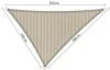 Shadow Comfort driehoek 2, 5x3x3, 5m Sahara sand online kopen