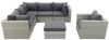 SUNS Parma loungeset inclusief loungestoel white grey online kopen