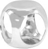 VidaXL Bijzettafel 35x35x35 cm gegoten aluminium zilverkleurig online kopen