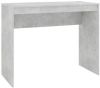 VidaXL Bureau 90x40x72 cm bewerkt hout betongrijs online kopen