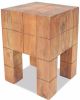 VidaXL Kruk 28x28x40 cm massief gerecycled hout online kopen