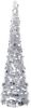 VidaXL Kunstkerstboom pop up 180 cm PET zilverkleurig online kopen