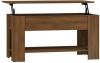 VidaXL Salontafel 101x49x52 cm bewerkt hout bruineikenkleurig online kopen