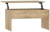 VidaXL Salontafel 80x50, 5x41, 5 cm bewerkt hout sonoma eikenkleurig online kopen