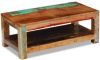 VidaXL Salontafel massief gerecycled hout 90x45x35 cm online kopen