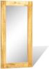 VidaXL Spiegel in massief houten lijst 120 x 60 cm online kopen