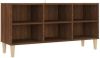VidaXL Tv meubel met houten poten 103, 5x30x50 cm bruineikenkleurig online kopen