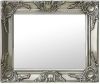 VidaXL Wandspiegel barok stijl 50x40 cm zilverkleurig online kopen