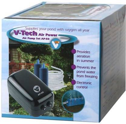 Velda Vt Luchtpomp AP-50 Inclusief Luchtsteen, Slang & Membraan