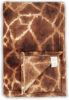 Zo!Home Zo Home Flanel Fleece Plaid Giraffe orange 140x200 online kopen
