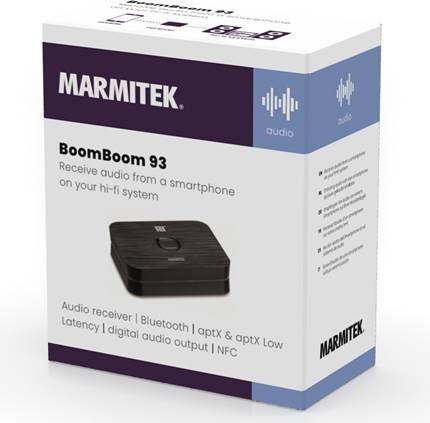 Marmitek BoomBoom 93 HD bluetooth muziek ontvanger