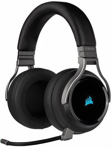 Corsair Virtuoso Rgb Wireless High fidelity Gaming headset Zwart