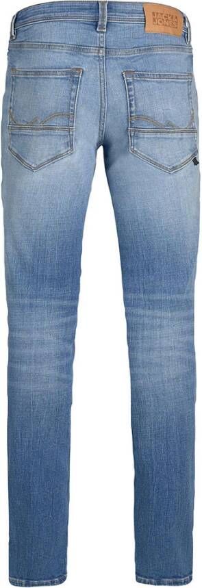 JACK & JONES JUNIOR low waist slim fit jeans JJIGLENN stonewashed