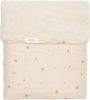 Koeka Grainfield reversible baby ledikantdeken teddy 100x150 cm warm white online kopen