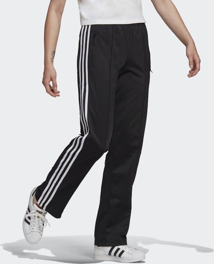 Adidas Firebird Primeblue high waist straight fit track pant met logoprint