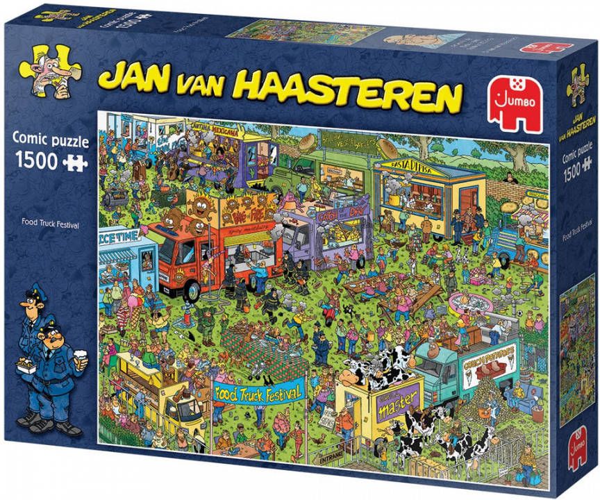Jumbo Jan Van Haasteren Puzzel Food Truck Festival 1500 Stukjes