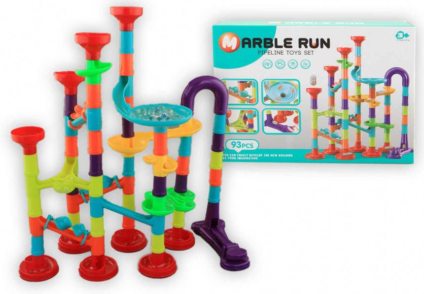 Jonotoys Knikkerbaan Marble Run Junior 93 Delig