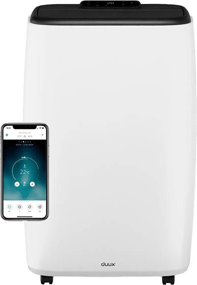 Duux DXMA11 North Smart Mobile 14.000 BTU Mobiele airco Wit