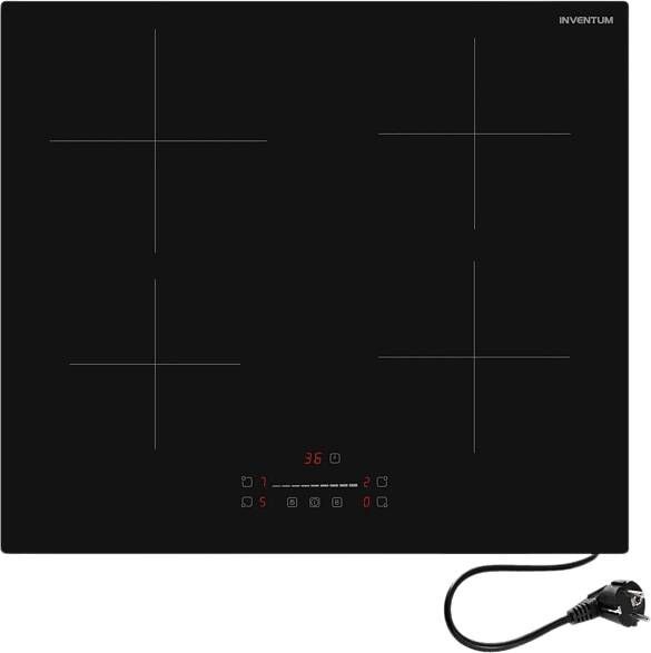 Inventum Iki6008 Inbouw Kookplaat Inductie, 60 Cm, 1 fase