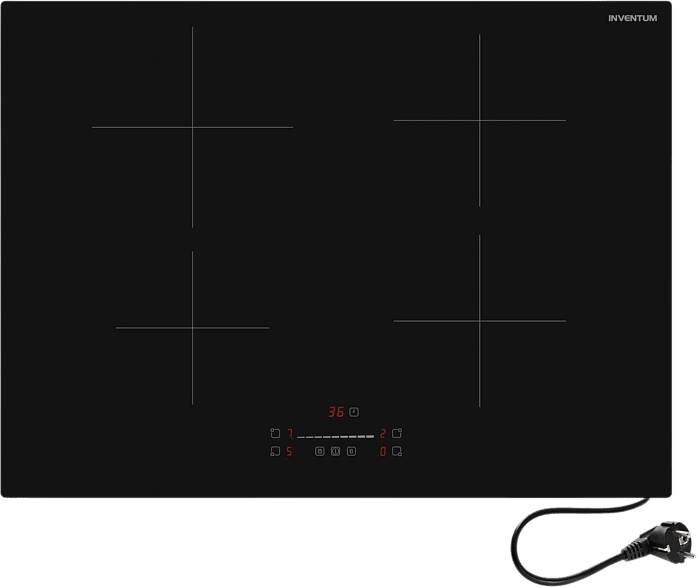 Inventum Iki7008 Inbouw Kookplaat Inductie, 70 Cm, 1 fase, Nis 60cm