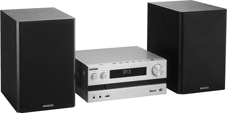 Kenwood M 918dab Micro Dab+ Hifi systeem Zilver