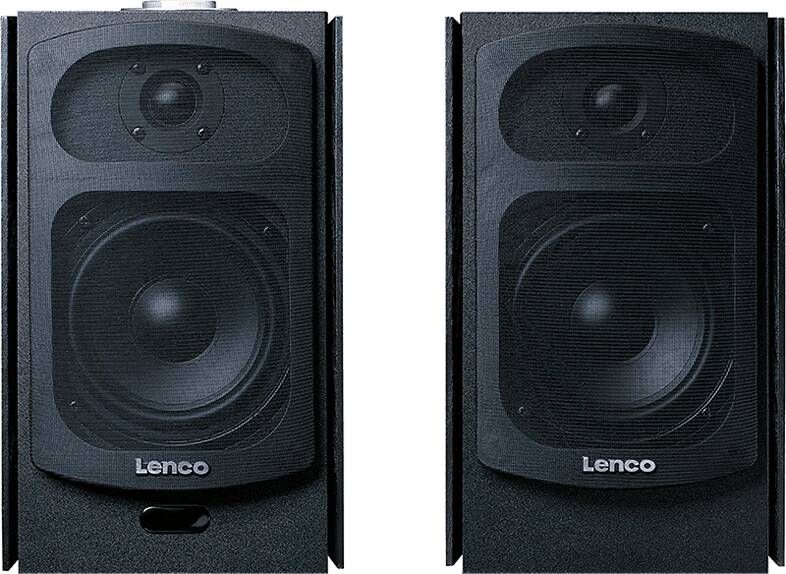 Lenco Stereo Paar Hifi Bluetooth® Speakers Spb 260bk Zwart