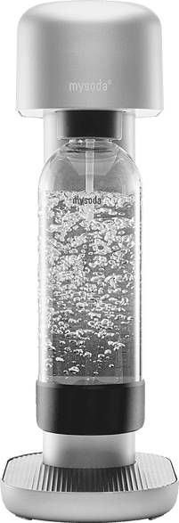 NXT Retail Sales Mysoda Ruby Silver Aluminium, Design Bruiswatertoestel