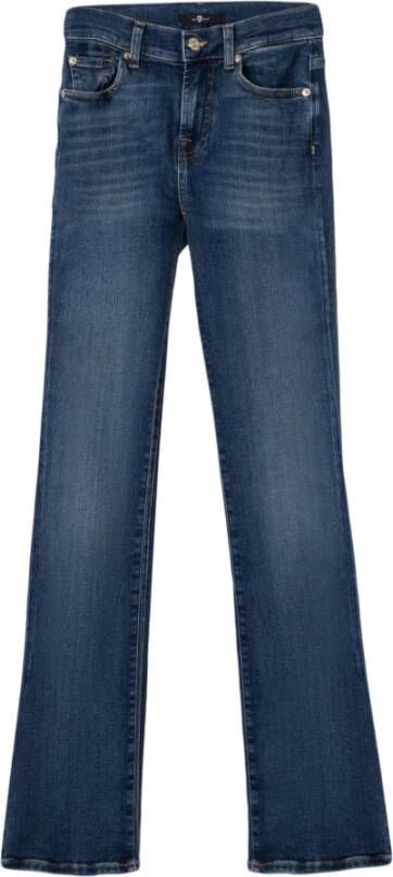 7 For All Mankind Regular Fit Jeans Blauw Heren