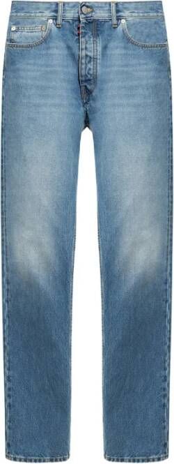 Maison Margiela Regular Fit Jeans Blauw Heren