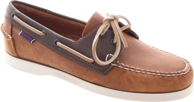 Sebago Instappers & Slip ons Bruin Heren