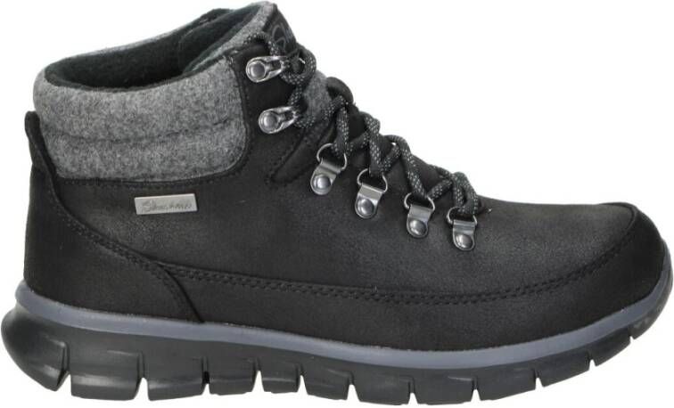Skechers Enkellaarsjes Zwart Dames