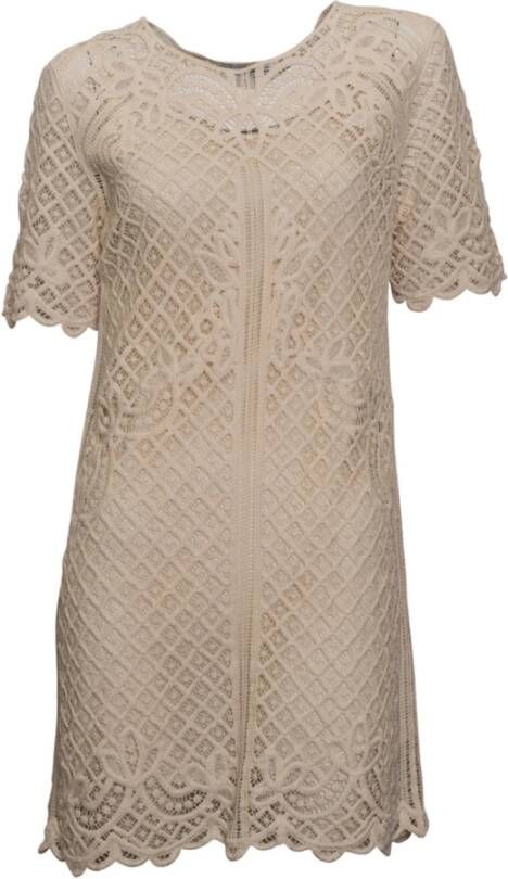Suncoo Casual kleedjes Beige Dames