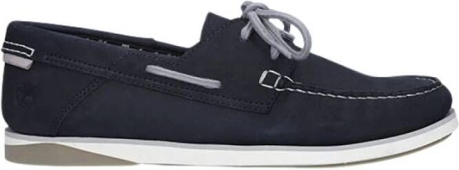 Timberland Atlantis Break Boat Shoe Nubuck Navy Sneakers , Blauw, Heren