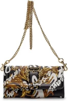 Versace Jeans Couture Dames Wallet Cross Bag 73Va5Pf3Zs414G89 Black , Zwart, Dames