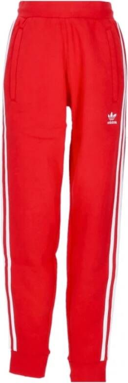 Adidas pak broek man 3 stripes , Rood, Heren