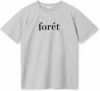 Foret Resin t shirt f363 lt grey mel/navy online kopen
