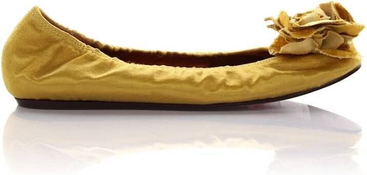 Lanvin Ballerina's Geel Dames