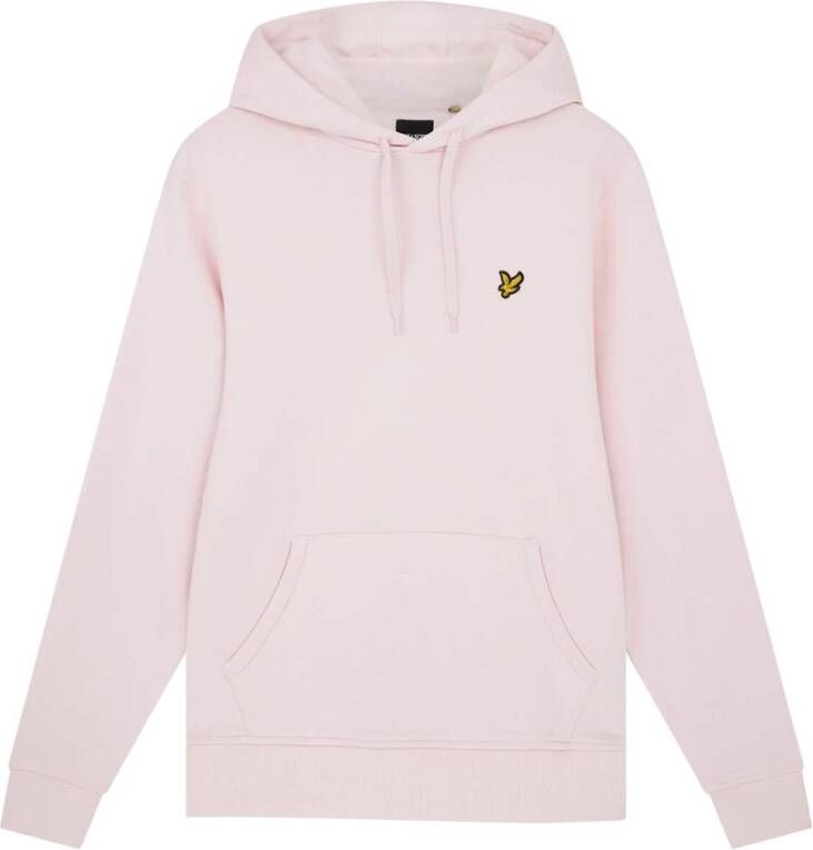 Lyle & Scott Lyle, Scott pullover hoodie lichtroze , Roze, Heren