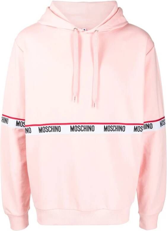 Moschino Hoodies & sweatvesten Roze Heren