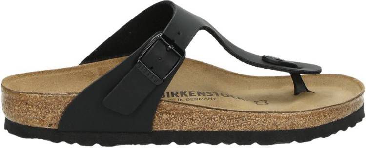 Birkenstock Gizeh slippers zwart