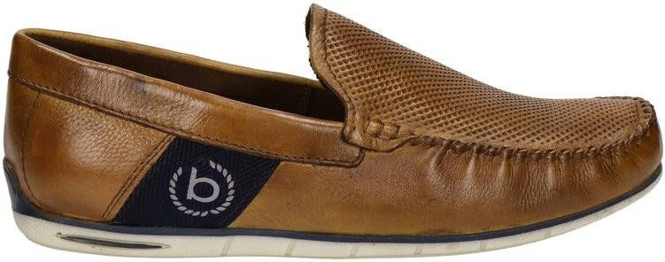 Bugatti Chesley leren mocassins cognac