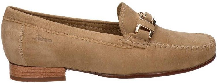 Sioux Cambria suède loafers camel