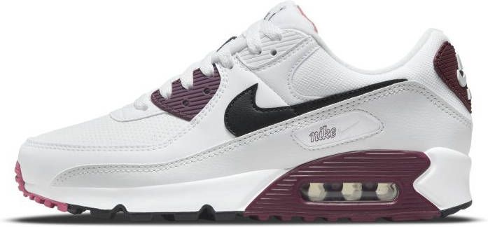 Nike Air Max 90 Damesschoen White/Dark Beetroot/Gypsy Rose/Black Dames