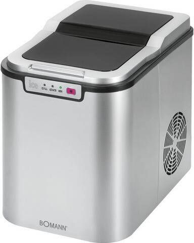 BOMANN Elektrische ijsblokjesmaker EWB 1027 CB zilver led 9 kubussen