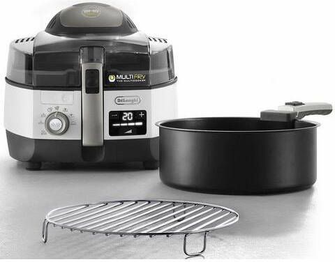 De'Longhi Airfryer MultiFry EXTRA CHEF PLUS FH1396 Multicooker met 4 in 1 functie, ook voor broodbakken, inhoud 1, 7 kg