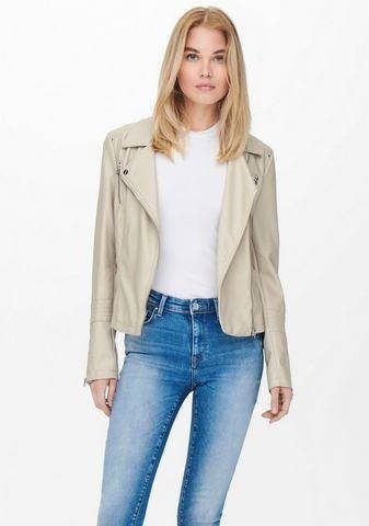 Only Imitatieleren jack ONLGEMMA FAUX LEATHER BIKER OTW NOOS