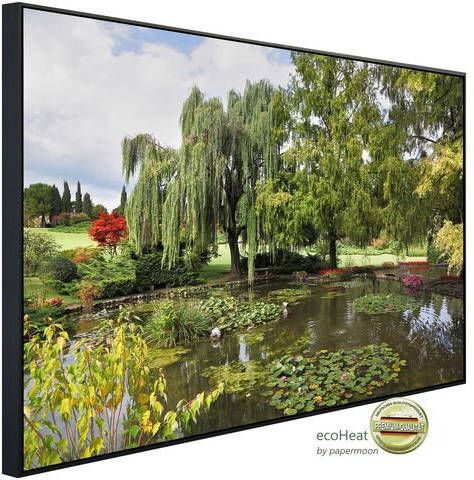Papermoon Infraroodverwarming Vijver met bomen zeer aangename stralingswarmte