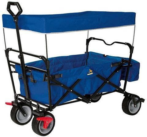Pinolino Vouwbare Bolderwagen Paxi dlx met remmen blauw