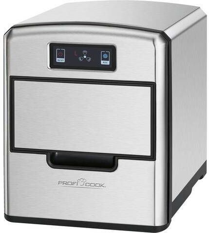 PROFI COOK Elektrische ijsblokjesmaker PC EWB 1187 inox sensor touch 12 blokjes